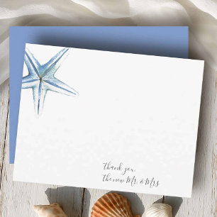 Tarjeta de nota Stationcolor Starfish