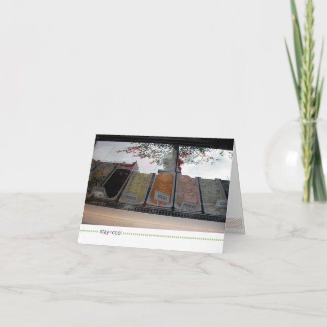 tarjeta de nota Stay*cool_NYC (Anverso)