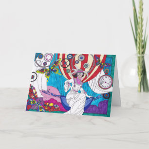 Tarjeta de nota Steampunk - Steampunk 22