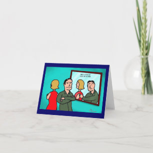 Tarjeta de nota "Tiempo para reflexionar" de Green