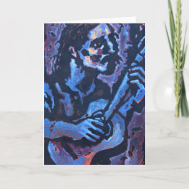 Tarjeta de nota Tom X "Blues Guitar"