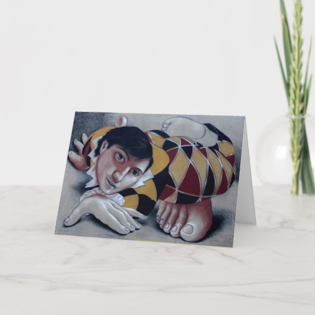Tarjeta de nota Tom X "Harlequin Doll" (Anverso)