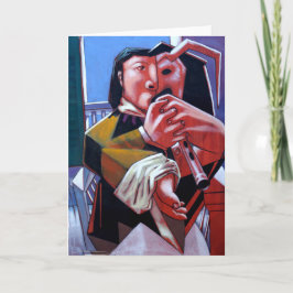 Tarjeta de nota Tom X "Harlequin Flute"