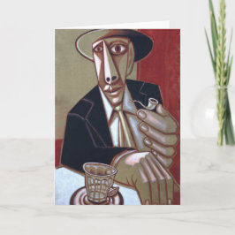 Tarjeta de nota Tom X "The Pipe Smoker"