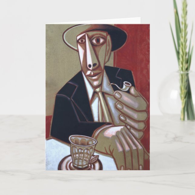 Tarjeta de nota Tom X "The Pipe Smoker" (Anverso)