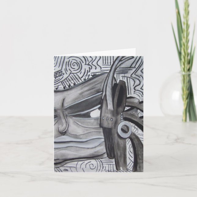 Tarjeta de nota tribal de la fusión (Anverso)