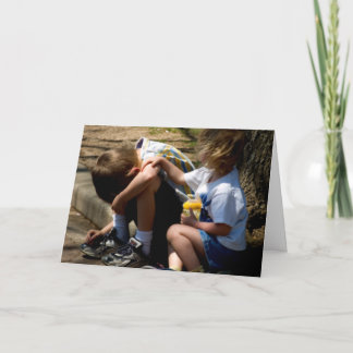 Tarjeta de nota - usted será siempre especial