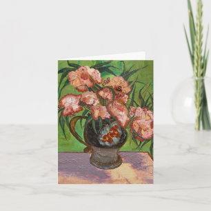 Tarjeta de nota Van Gogh Inspired Pitcher and Olea