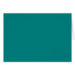 Tarjeta de nota verde azulada