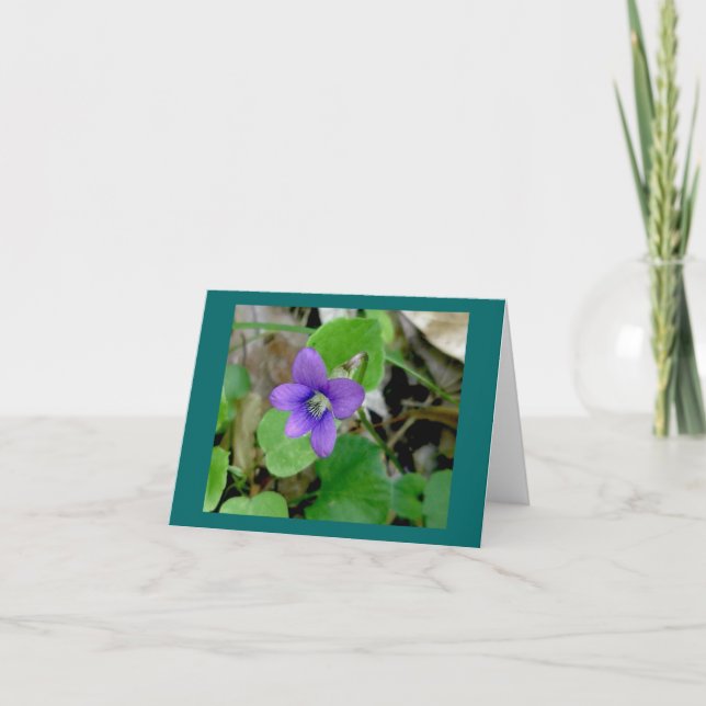 Tarjeta de nota violeta (Anverso)