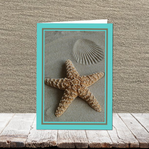 Tarjeta de notas Aqua Beach