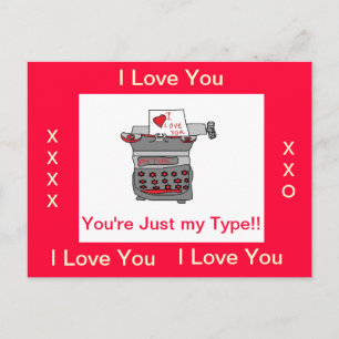 TARJETA de notas de amor