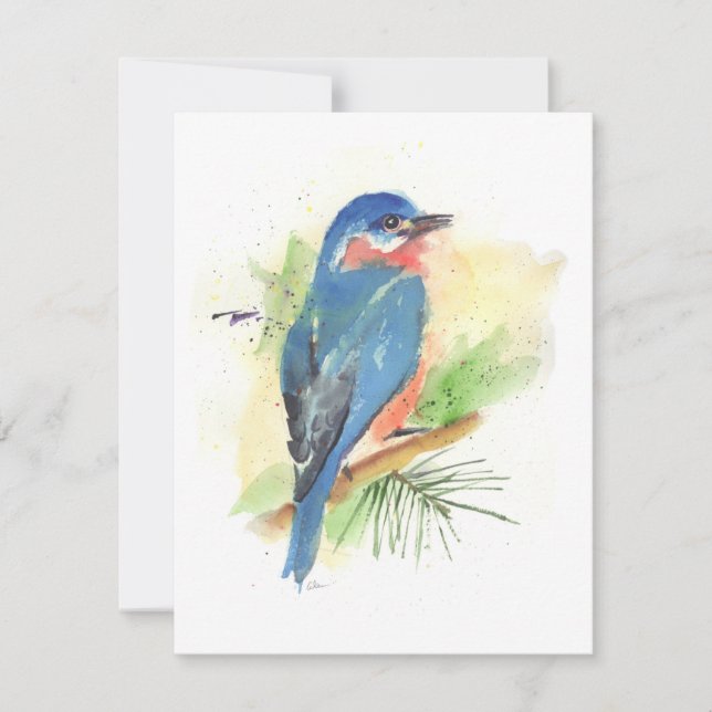 Tarjeta de notas de Bluebird para todas las ocasio (Anverso)