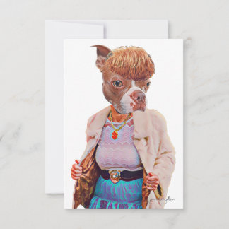 Tarjeta de notas de Boston So Fancy