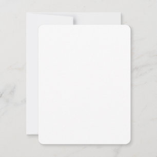 Tarjeta de notas de esquina redondeada de 4,25" x 