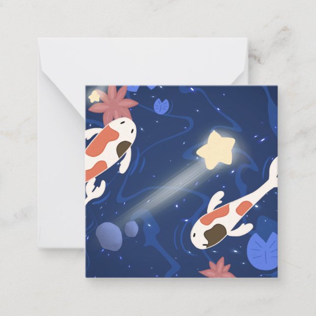 Tarjeta de notas de Magic Pond (Anverso)