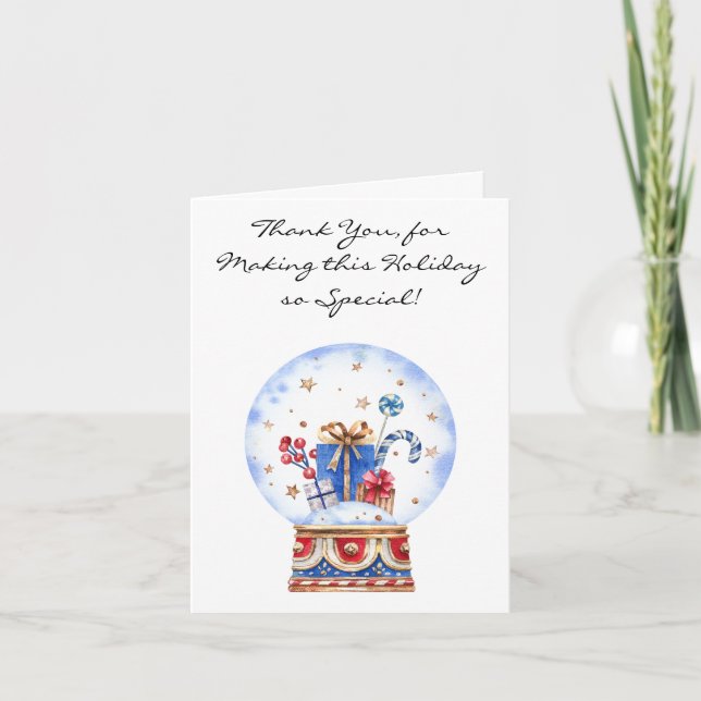 Tarjeta de notas de Navidad (Anverso)