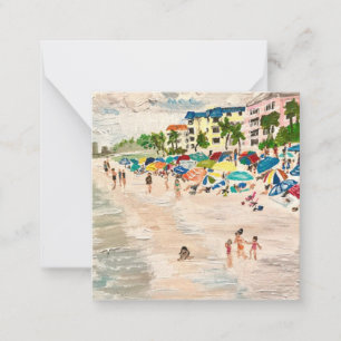 Tarjeta de notas de pintura de Florida "Fort Myer'
