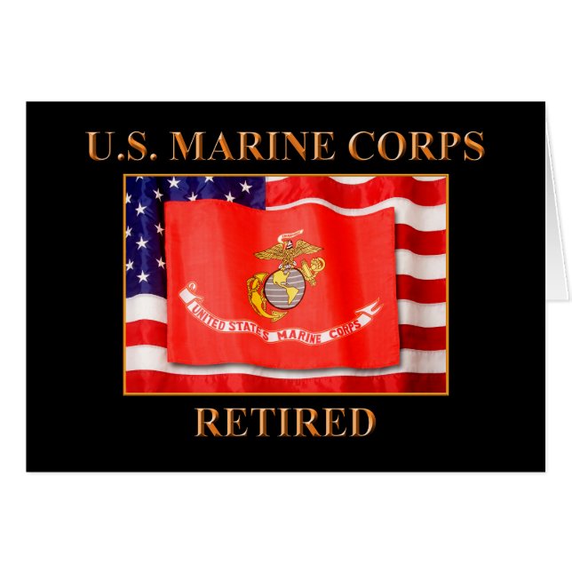 Tarjeta de notas del Cuerpo de Marines de Estados  (Anverso (Horizontal))