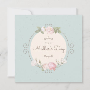 Tarjeta de notas del Día de la Madre