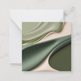 Tarjeta de notas multipropósito en un gráfico eleg