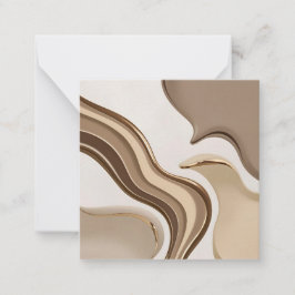 Tarjeta de notas multipropósito en un gráfico eleg