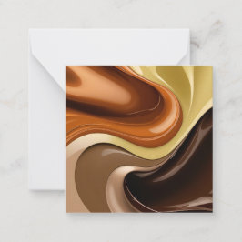 Tarjeta de notas multiusos con gráfico elegante