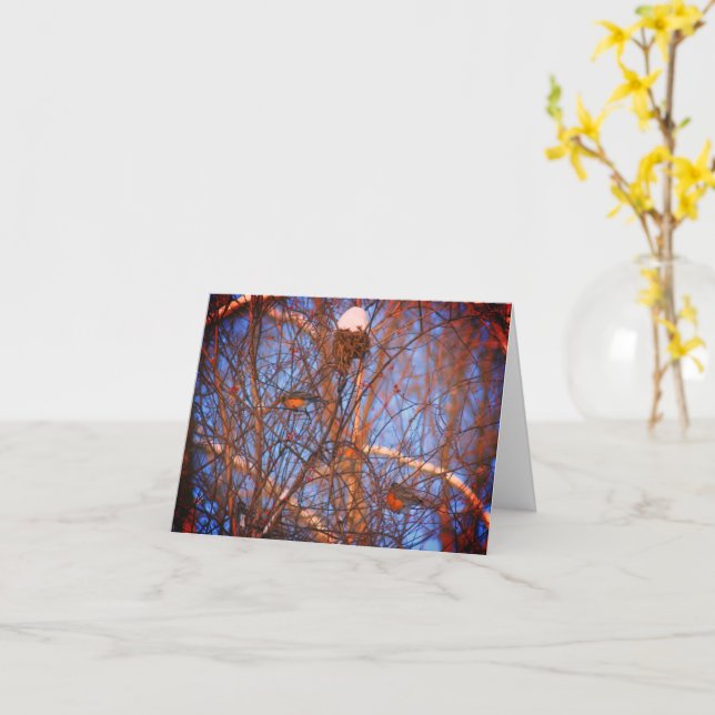 Tarjeta de notas sobre la naturaleza de los robots (flor amarilla)