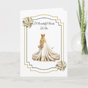 Tarjeta de novia a ser Boda