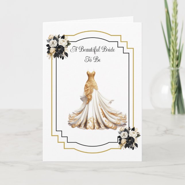 Tarjeta de novia a ser Boda (Anverso)