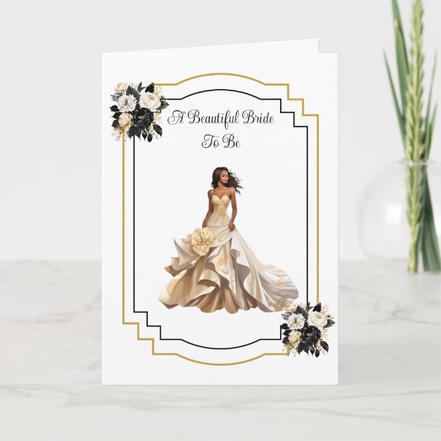 Tarjeta de novia a ser Boda (Anverso)