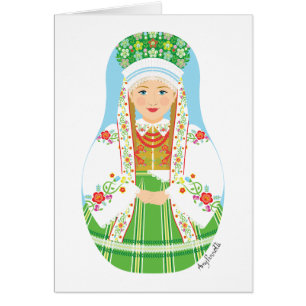 Tarjeta de novia de Łowicz Pole