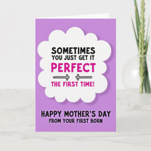 Tarjeta de Nube del Día de las Madres Lavendar