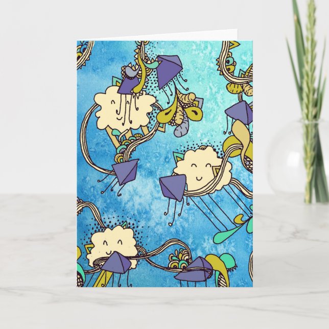 Tarjeta de nube sombría (Anverso)