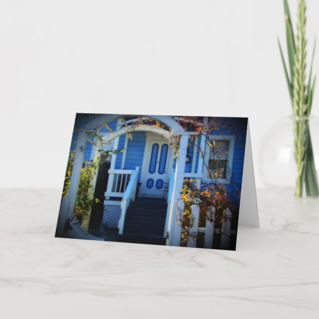 Tarjeta De nuestra casa el suyo (Anverso)