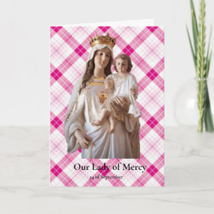 Tarjeta de Nuestra Señora de la Merced