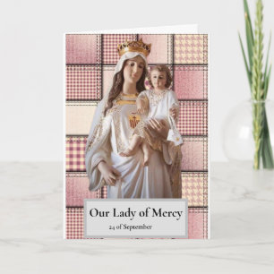 Tarjeta de Nuestra Señora de la Merced
