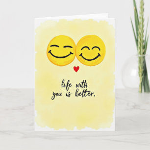 Tarjeta de Nuestra Vida es Mejor Juntos
