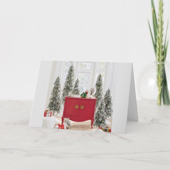 TARJETA DE "NUESTRO HOGAR" A "SU CASA" EN NAVIDADES (Anverso)