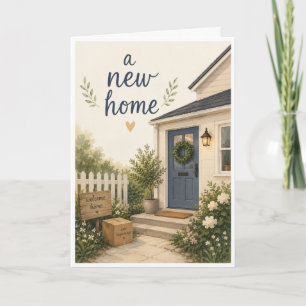 Tarjeta de nueva casa