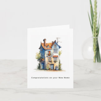 tarjeta de nueva casa, felicitación, tarjeta de nu