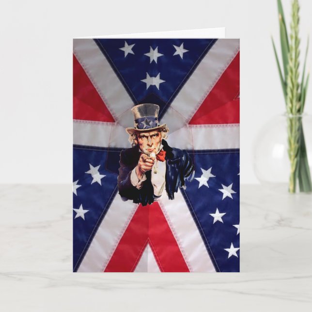 Tarjeta de Nuevo Ciudadano Tío Sam (Anverso)