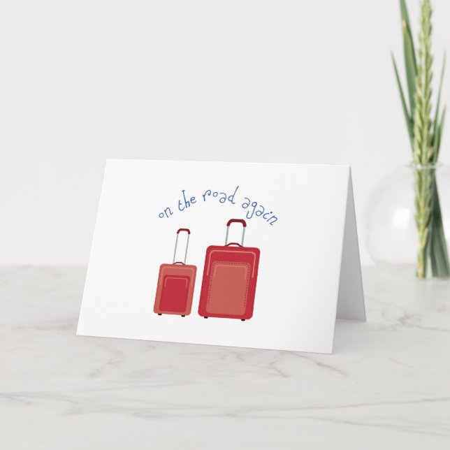 Tarjeta De nuevo en el camino (Anverso)