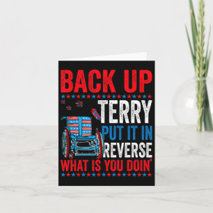 Tarjeta De Nuevo Terry Lo Puso En Fuego Inverso 4 De Ju