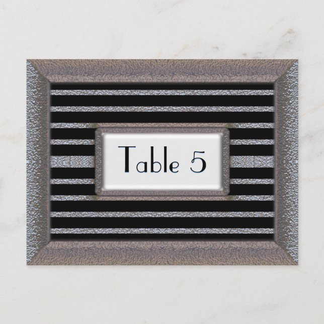 Tarjeta de número de controlador (Anverso)