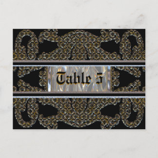 Tarjeta de número de marquesina