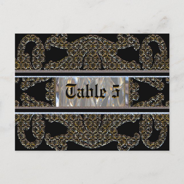 Tarjeta de número de marquesina (Anverso)