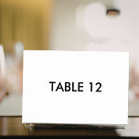 Tarjeta de número de mesa de celebración horizonta<br><div class="desc">Personaliza el arte simplista,  añade nombre o foto. Se ve bien en cualquier cosa. ⭐PERSONALIZA esta plantilla con tu obra de arte. ⭐EDITALA más para hacer más cambios. ⭐TRANSFERIR este diseño a cualquier producto. Visita todas mis tiendas en bit.ly/SandyspiderStores (cortar y pegar).</div>