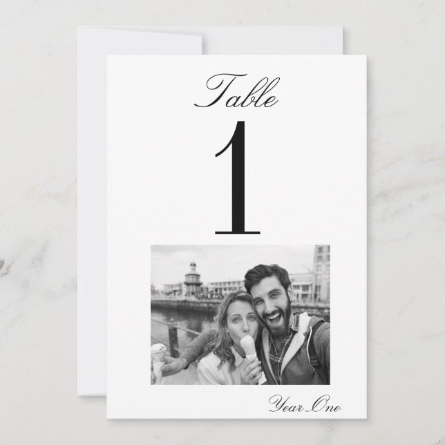 Tarjeta de número de tabla Boda de momentos valora (Anverso)