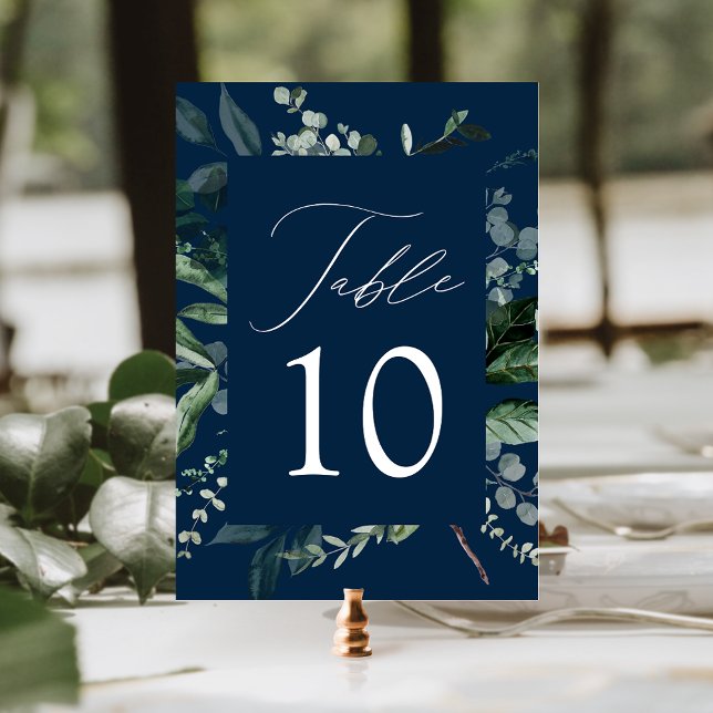 Tarjeta de número de tabla de Boda de la Marina Ab (Subido por el creador)